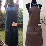 Sashiko Working Aprons